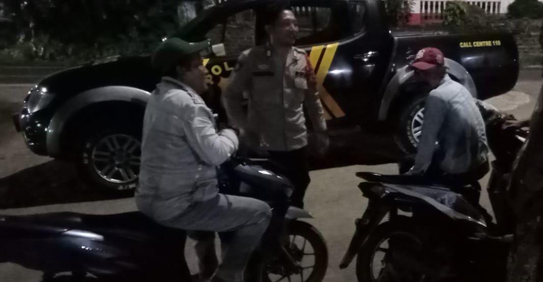 Tetap Dekati Masyarakat Polsek Saketi laksanakan Patroli Malam Antisipasi Tawuran dan Balap Liar