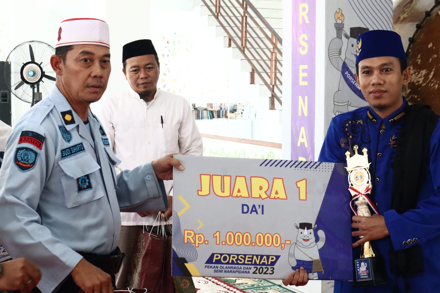 Lomba Dai Porsenap 2023, Warga Binaan Polres Cilegon Sabet Juara Pertama