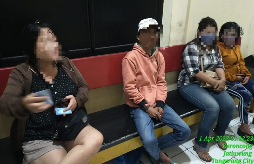 Razia Warung Remang-remang di Situ Bulakan Kota Tangerang, 3 Wanita diamankan