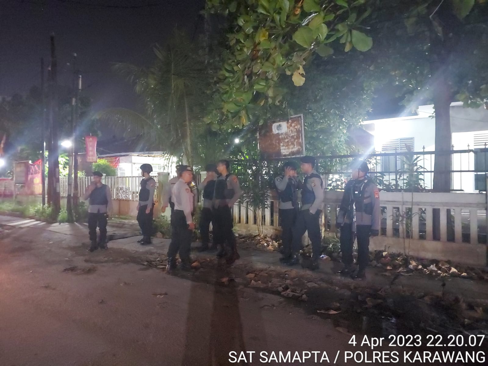 Diduga Akan Dilaksanakan Balap Liar Polisi Polres Karawang Sigap Cek Lokasi