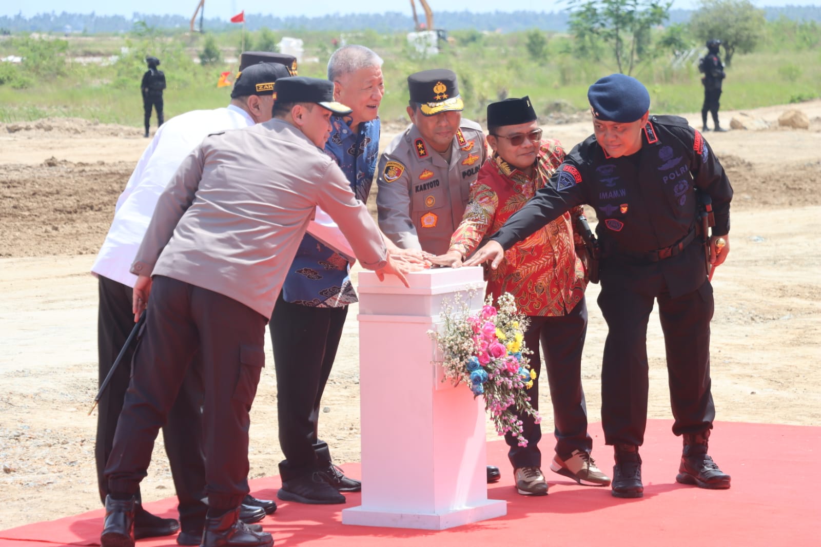 Ground Breaking Mako Brimob Polda Metro Jaya di PIK 2 Tangerang, Ini Kata Kapolri