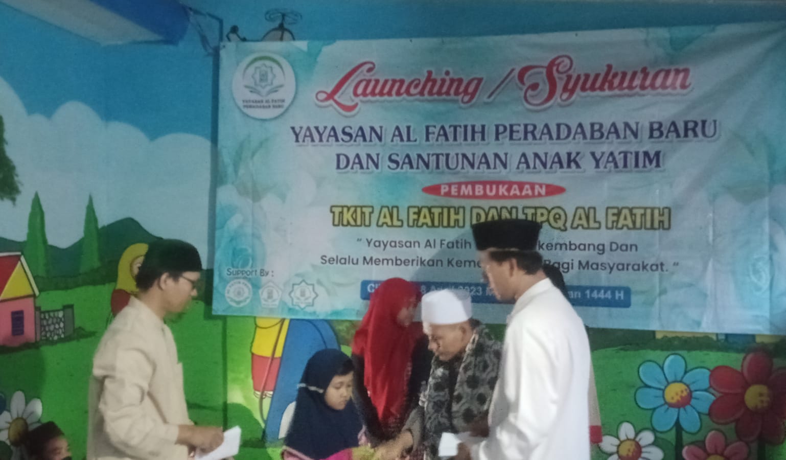 Launching Yayasan Al-Fatih Peradaban Baru Bekasi Di Tengah Bulan Penuh Berkah