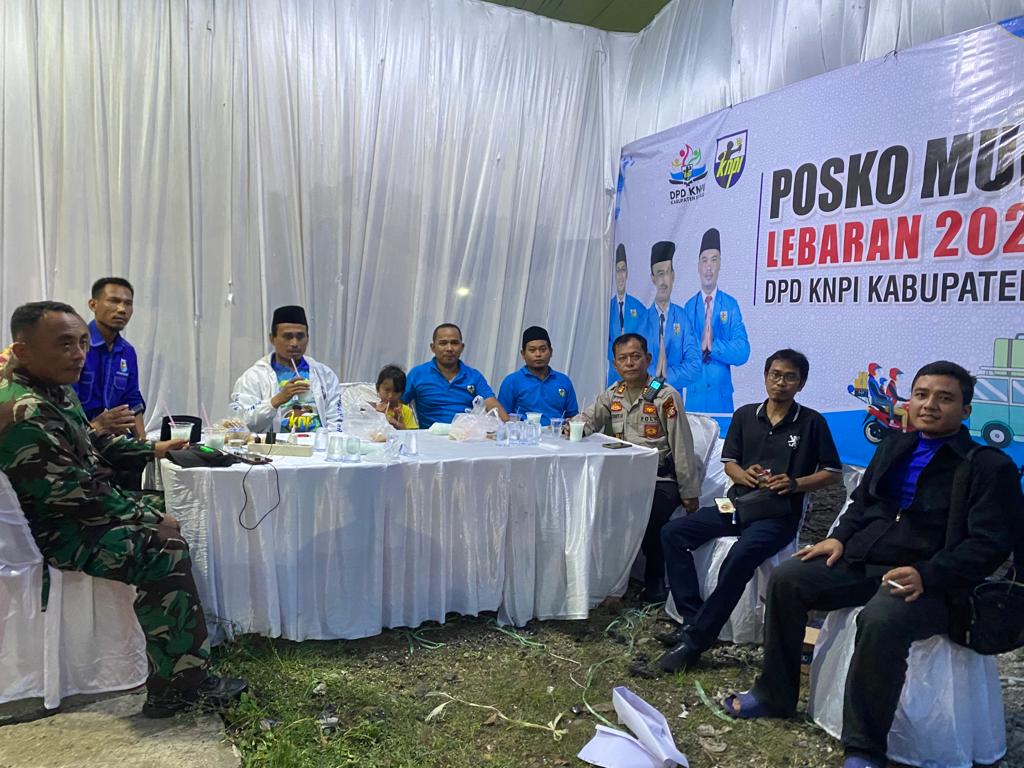 Dukung Kelancaran Mudik, DPD KNPI Kabupaten Bekasi Dirikan Posko Mudik Lebaran 2023