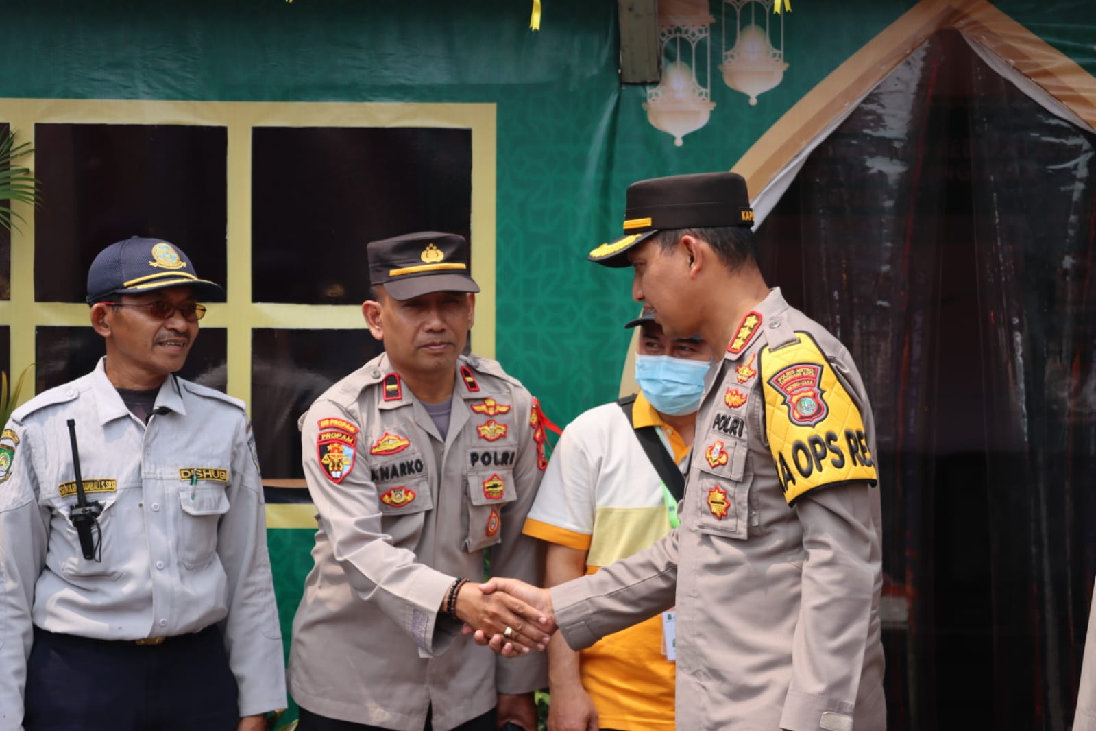Pastikan Kesiapan Pengamanan Lebaran 2023, Kapolres Kunjungi 4 Pospam di Kota Tangerang