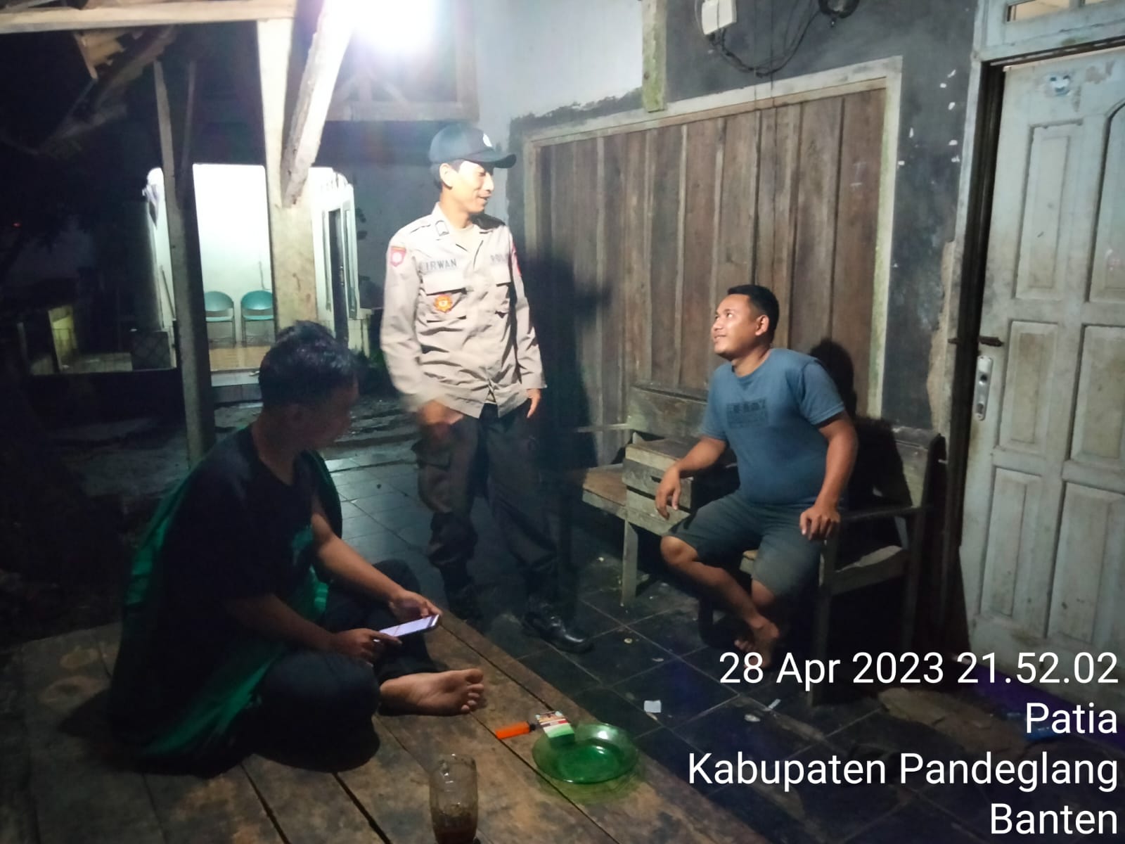Polsek Patia Sambangi Warga Binaan