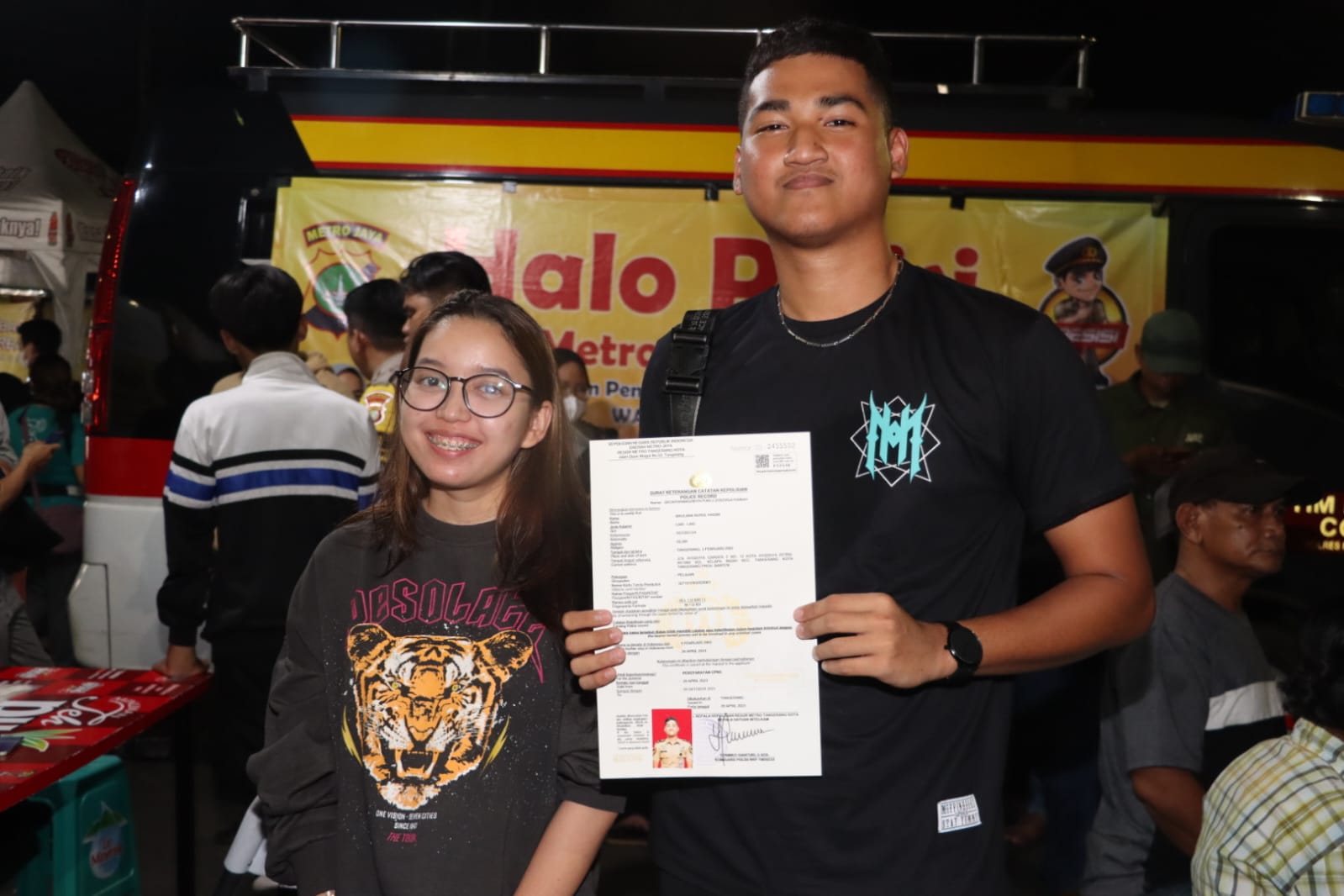 Urus SKCK, SPKT hingga Problem Solving Malam Hari di Kota Tangerang, Ini Jadwal Halo Polisi