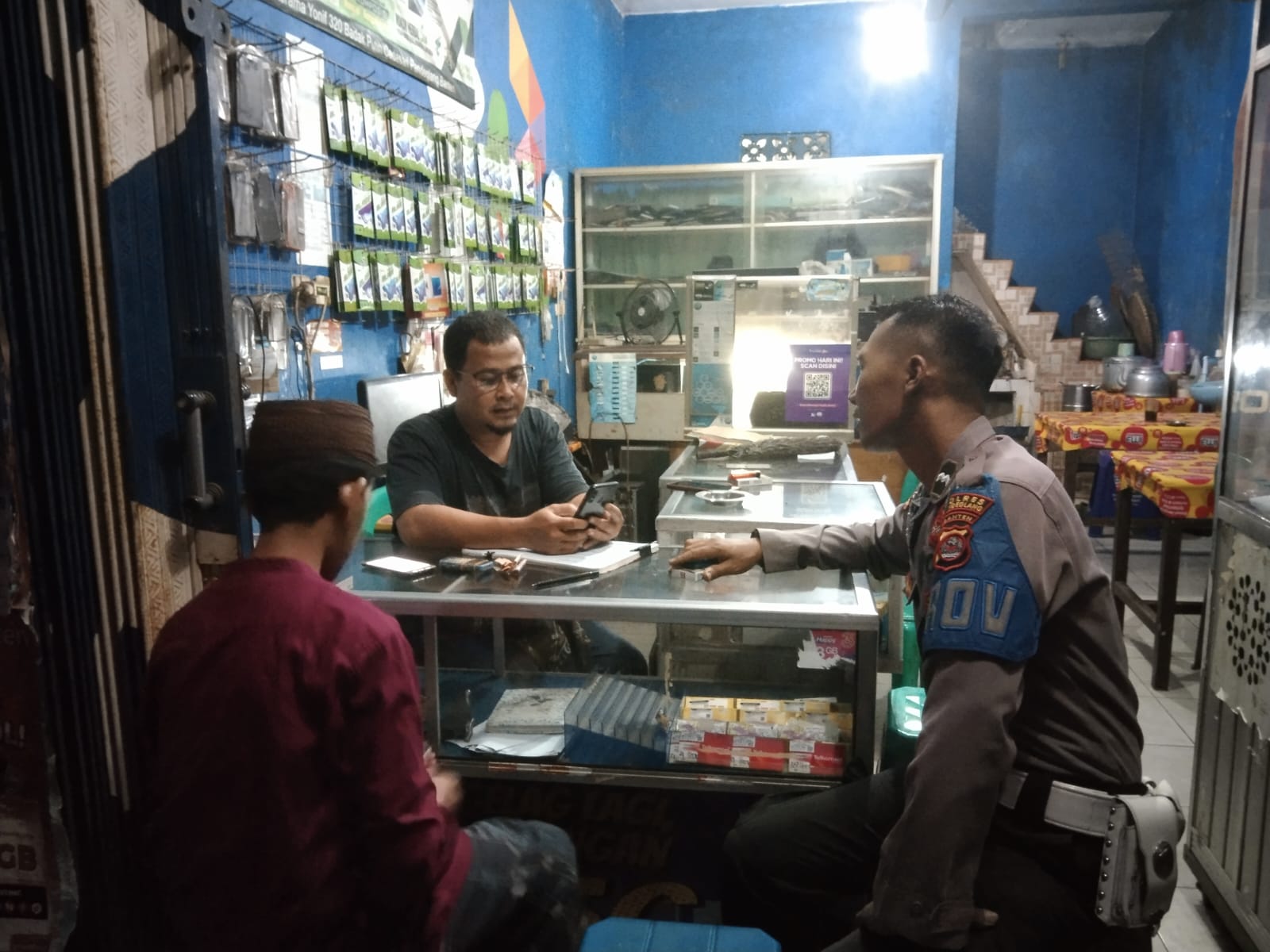 Lewat Sambang Polsek Cadasari Ajak Warga Wujudkan Kamtibmas Kondusif
