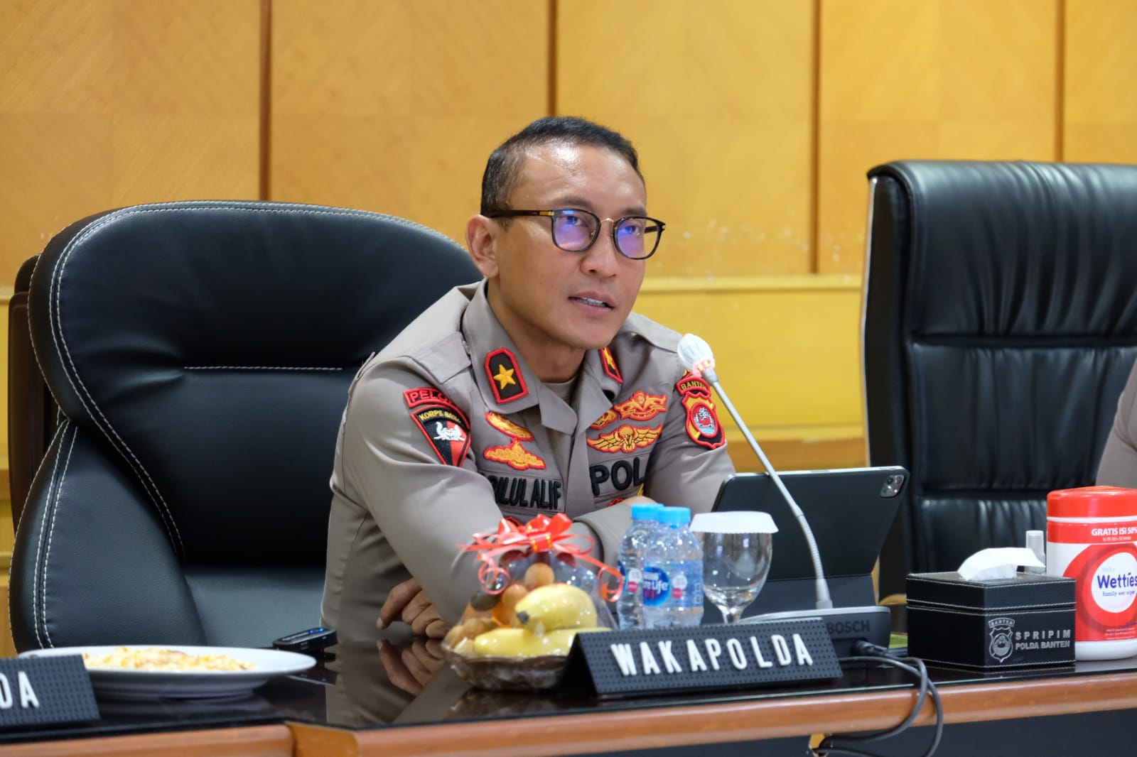 Wakapolda Banten Pimpin Anev Program Quick Wins Presisi Triwulan II Tahun 2023