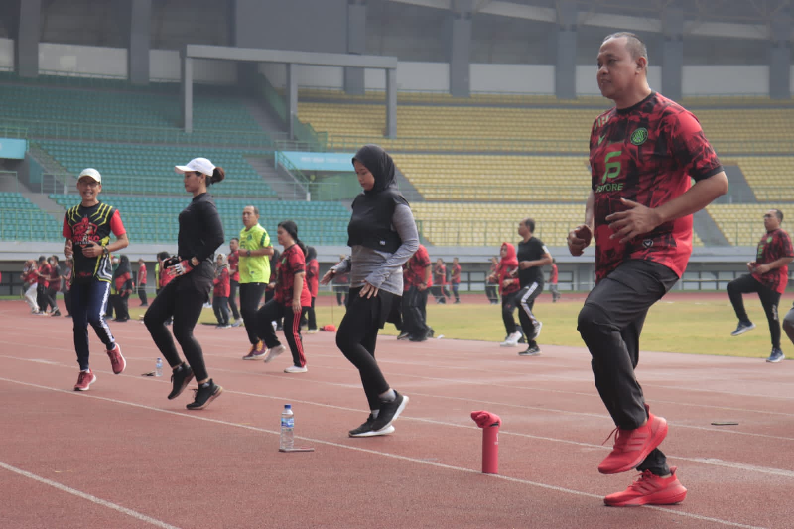 Plt. Wali Kota Bekasi Kembali Senam Sparko, Himbau Eselon II, III dan IV Aktifkan Kembali Senam Sparko