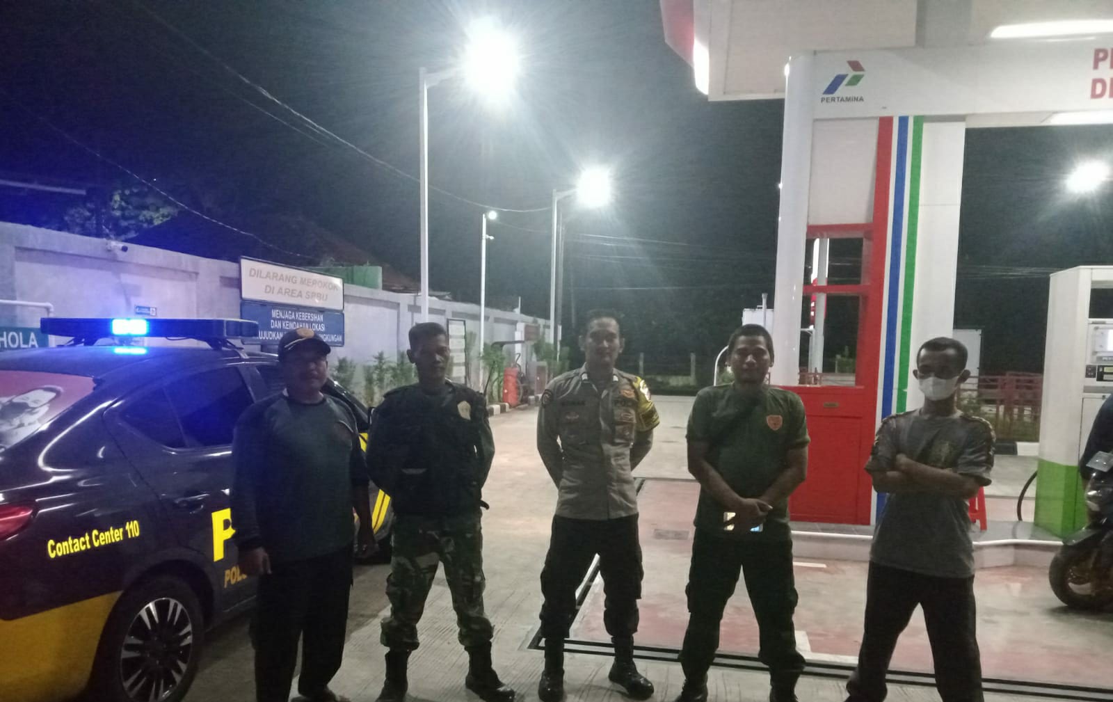 Rengasdengklok, Polres Karawang Laksanakan Patroli malam Pada Saat Jam – Jam Rawan.
