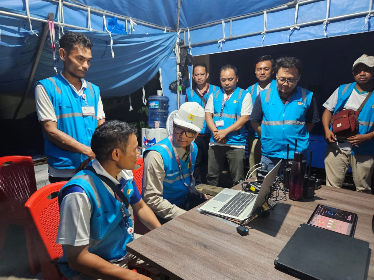 Pompa Semangat Personel, Dirut PLN Spontan Datangi Pos Siaga Kelistrikan di Lokasi-lokasi Penting KTT ASEAN