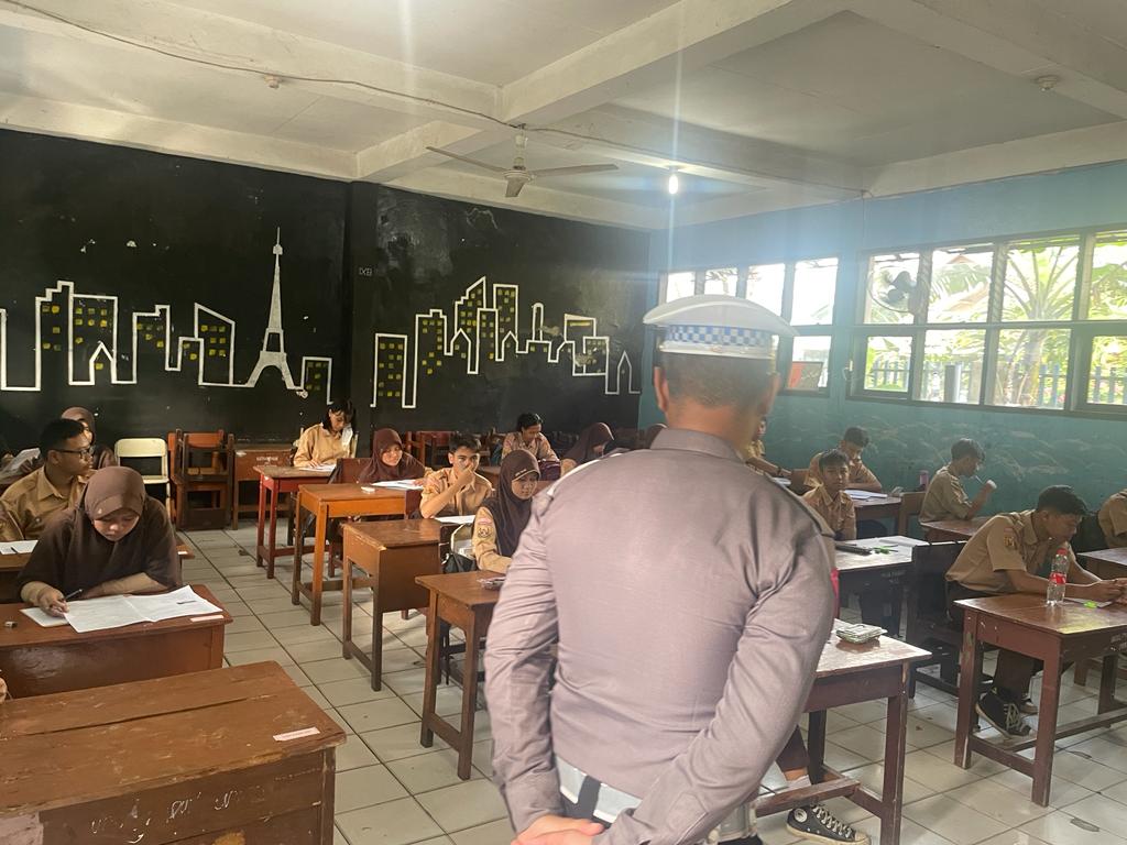 Jurus Jitu Satlantas Polres Karawang, Cegah Pelajar dari Laka Lantas