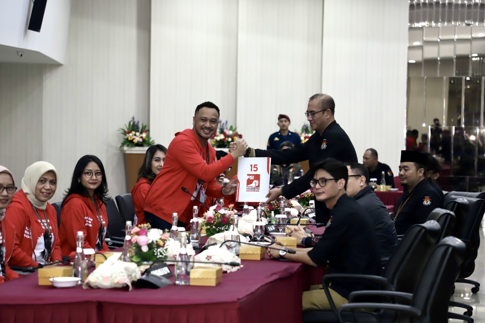 Daftarkan 580 Bacaleg Ke KPU RI,PSI Apresiasi Kerja KPU di Seluruh Indonesia Memberikan Pelayanan terbaik Ke PSI