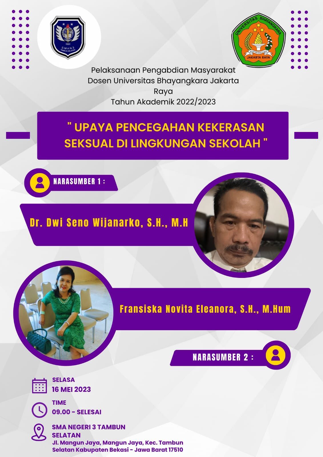 Bahas Kekerasan Seksual, Mahasiswa KKN Kelompok 7 Universitas Bhayangkara