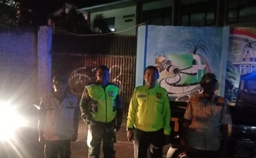 Patroli Prekat Polsek Karawang Kota ke Stadion Singaperbangsa Karawang