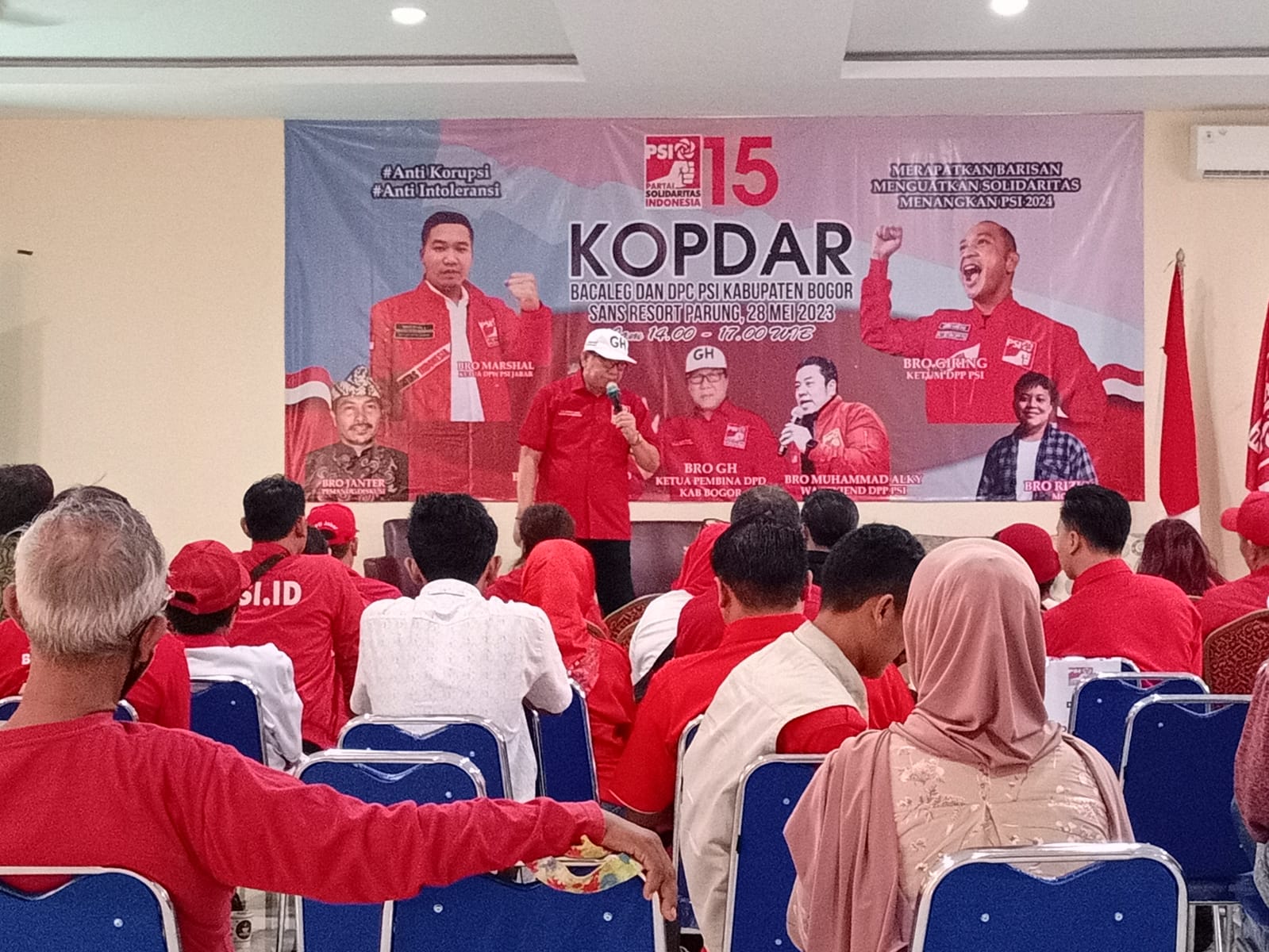 KOPDAR BACALEG PSI SE KABUPATEN BOGOR
