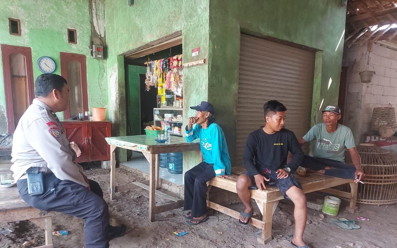 Giat Sambang Kanit Binmas Polsek Lemahabang Polres Karawang Polda Jabar
