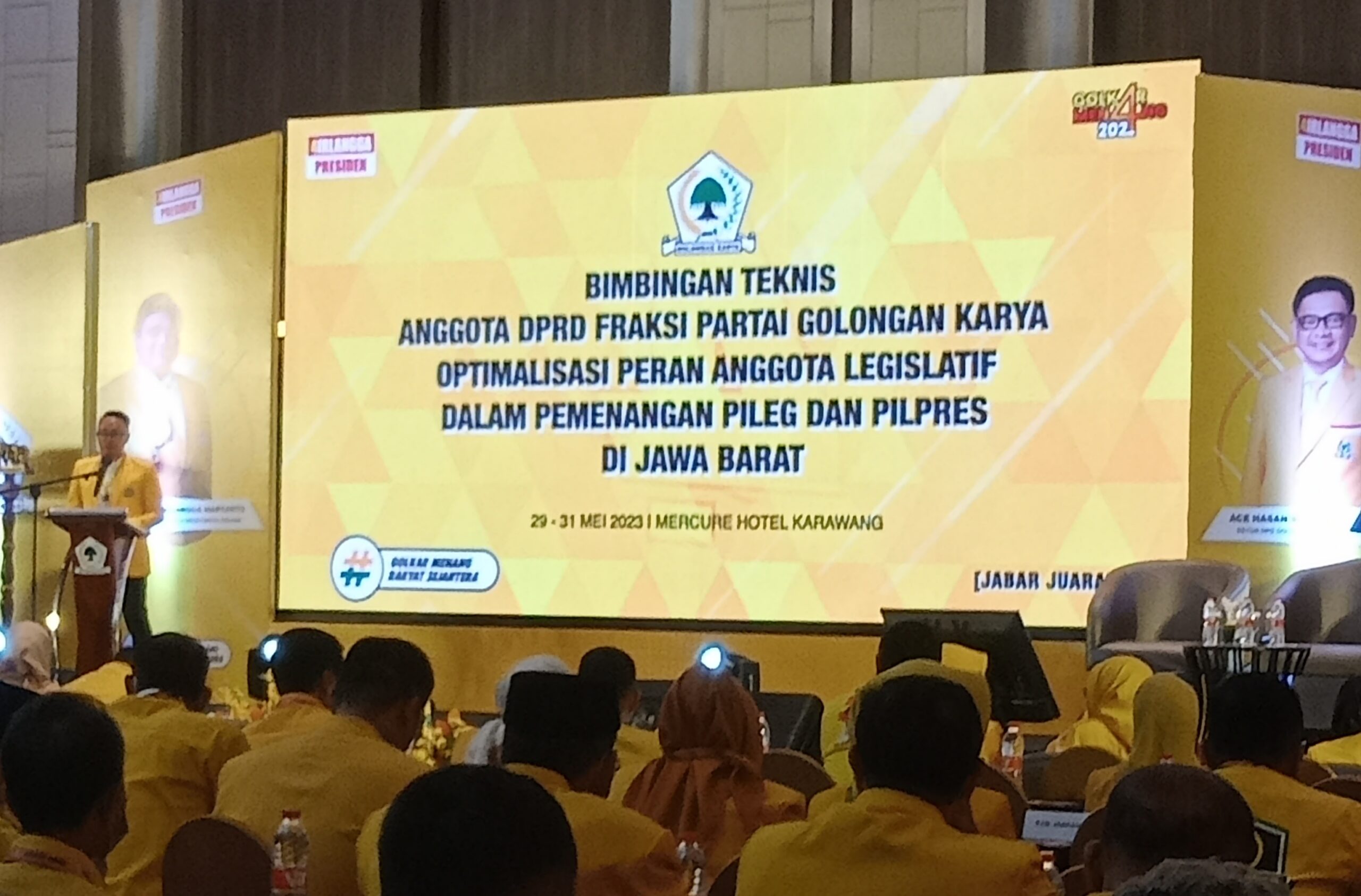 Target Menang di Pemilu 2024, Golkar Jabar Gelar Bimtek