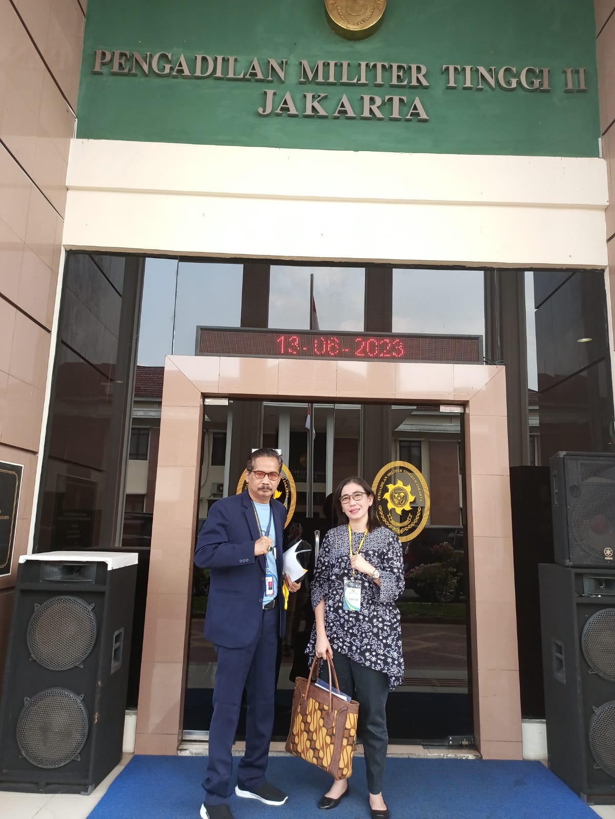 Dua dosen dari Universitas Bhayangkara Jakarta Raya hadir sebagai Ahli di Pengadilan Militer Tinggi II Jakarta