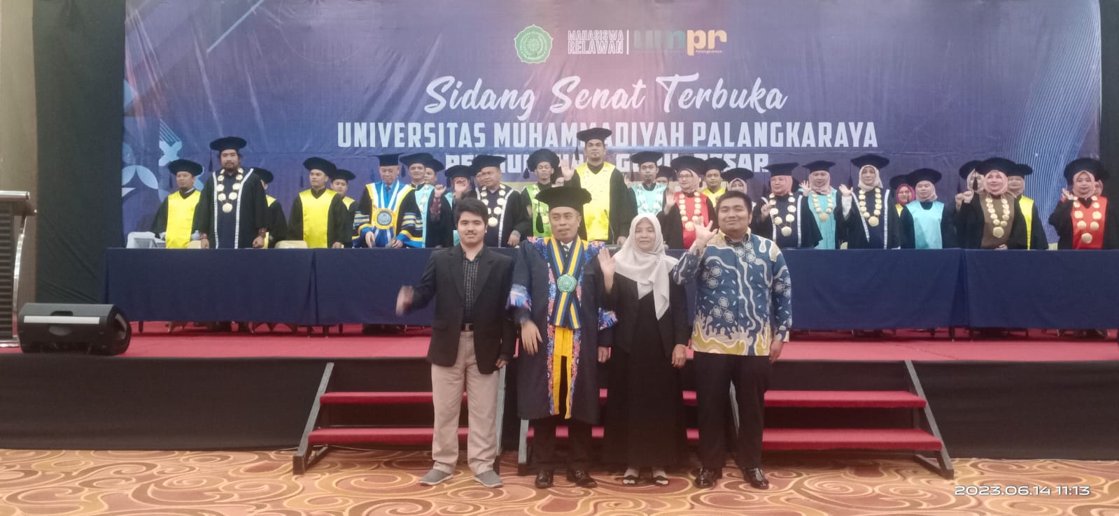 Pengukuhan Guru Besar Prof.Dr. Bulkani,M.Pd