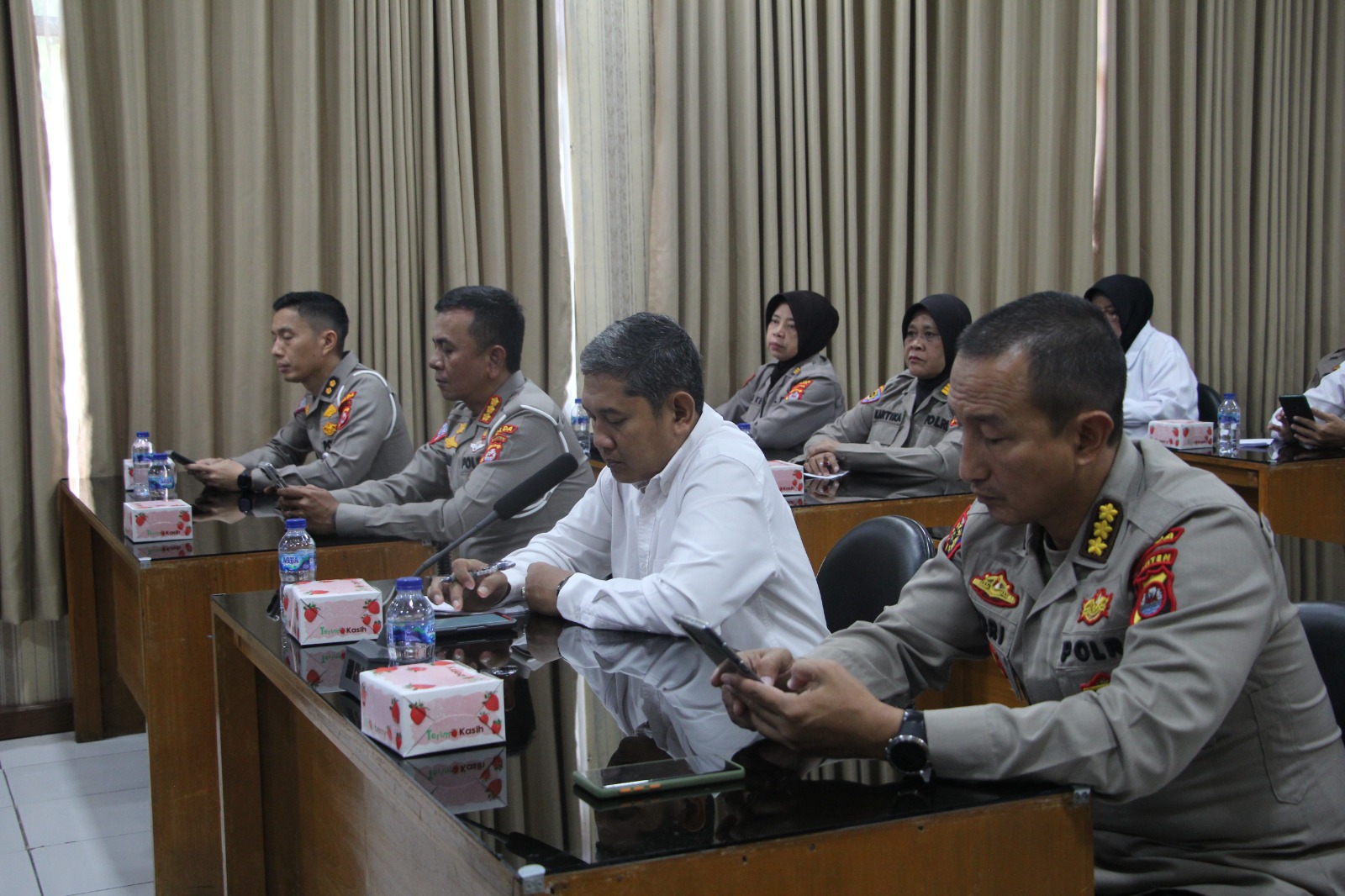 Polda Banten Ikuti Sosialisasi Survei Penilaian Integritas