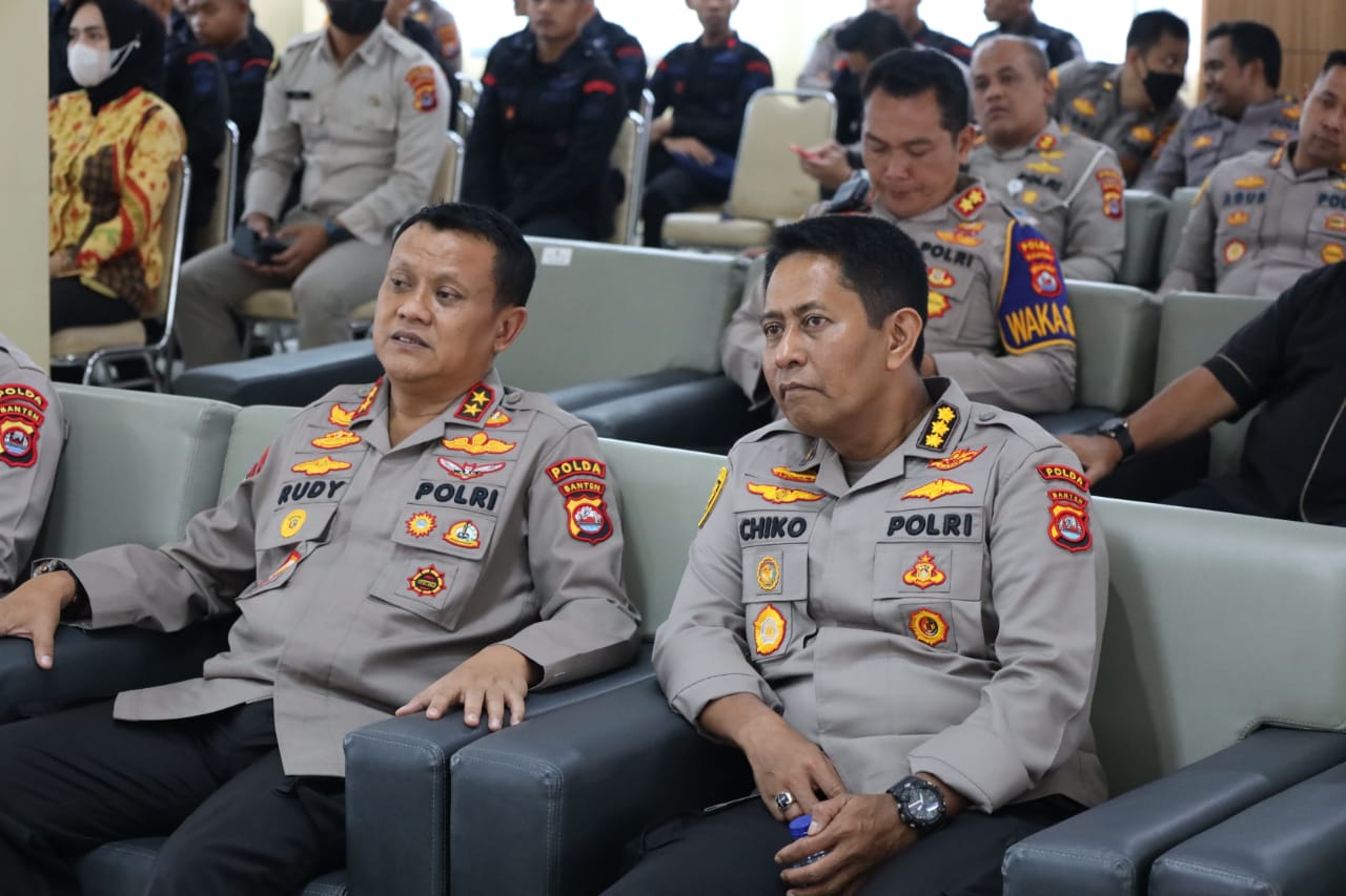 Kapolda Banten Hadiri Kegiatan Pemberian Bantuan Beras Hasil Rampasan Negara