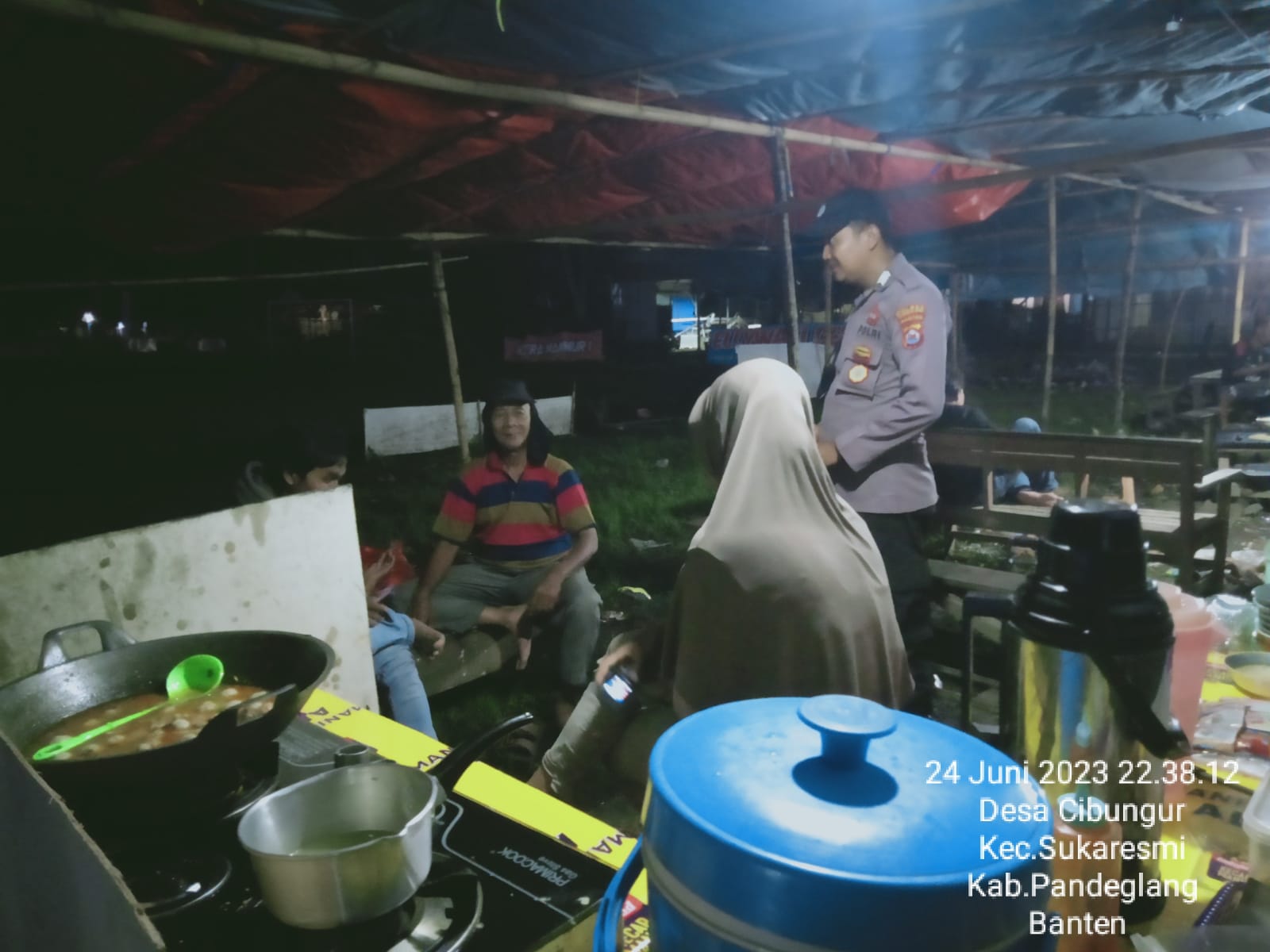 Patroli KRYD Malam Hari Polsek Patia Antisipasi C3 Agar Kamtibmas Kondusif