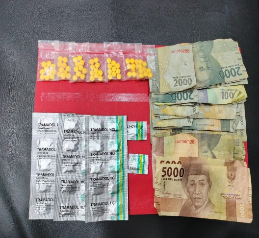 Pemuda Diamankan Polsek Balaraja Polresta Tangerang Ke Dapatan Milki Obat Terlarang