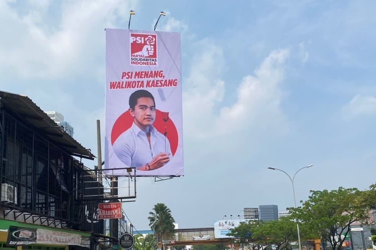 Ini Tanggapan Kaesang Terkait Baliho yang Dipasang PSI di Depok