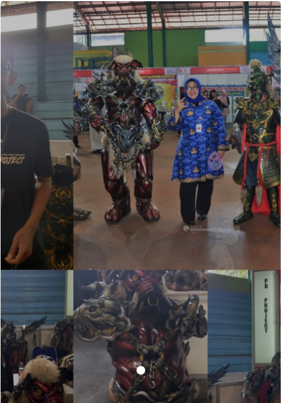 PB Project : Berawal Iseng Hasilkan Seni Kostum Yang Menjanjikan