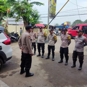 Kegiatan Sehari-Hari Polsek Pontang Melaksanakan Apel Pagi