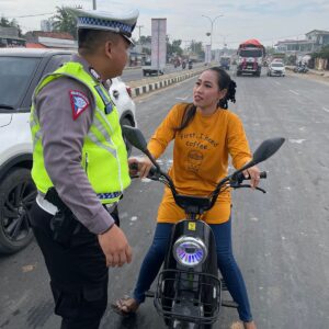 Hari Pertama Operasi Patuh Maung 2023 Polda Banten Dilaksanakan di Parung Kota Serang