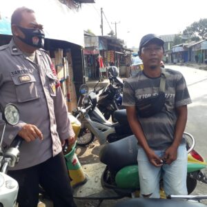 Polsek Menes Laksanakan Patroli Dialogis, Wilayah Hukum Terpantau Aman