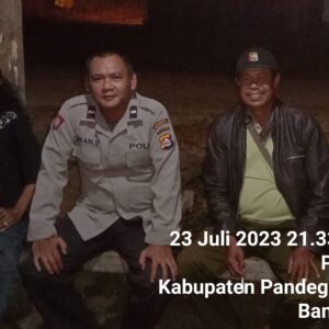 Polsek Patia Tingkatkan Patroli Malam, Ciptakan Kamtibmas Kondusif