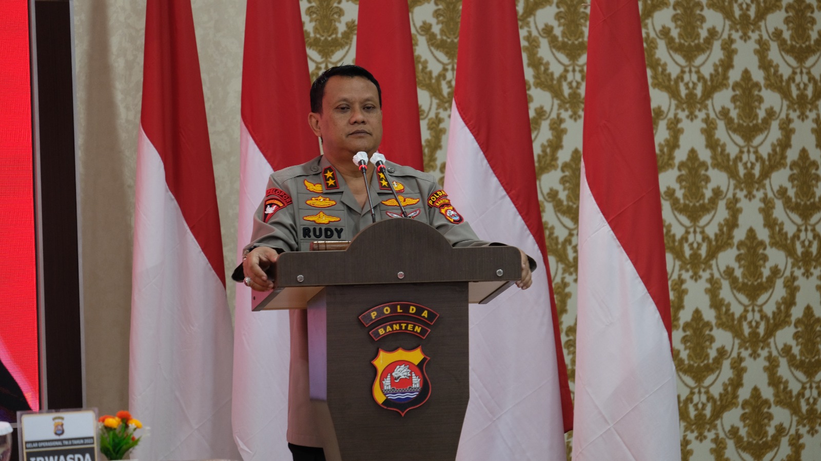 Polda Banten Laksanakan Gelar Operasional Triwulan II Tahun 2023
