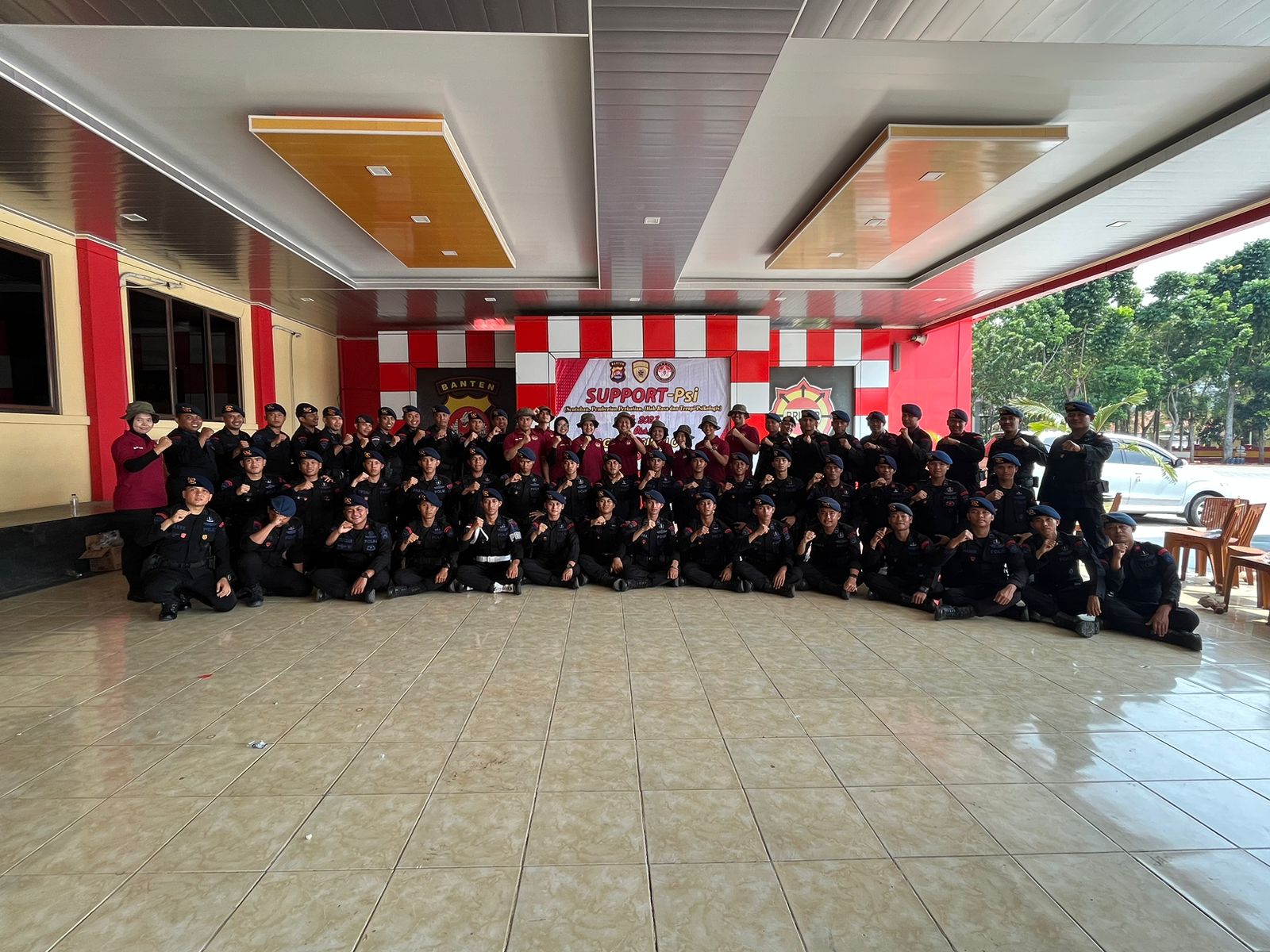 Polda Banten Lakukan Kegiatan Support Psikologi Kepada Personel Brimob Polda Banten
