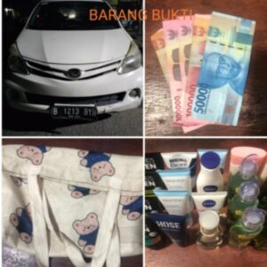 Polsek Balaraja Amankan Pelaku Pencuri Produk Kosmetik