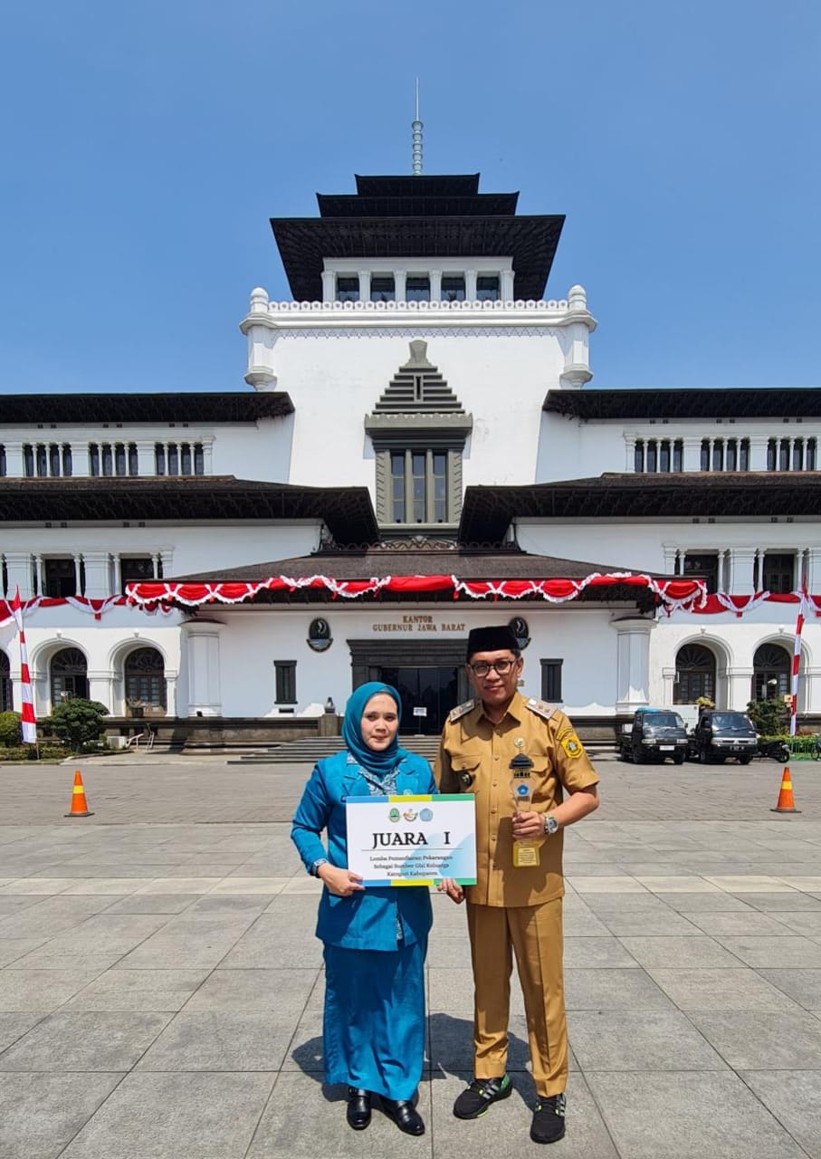 Raih Juara 1 Pemanfaatan Lahan Pekarangan Tingkat Provinsi Jawa Barat, Kades Cimanggis Sampaikan Ini