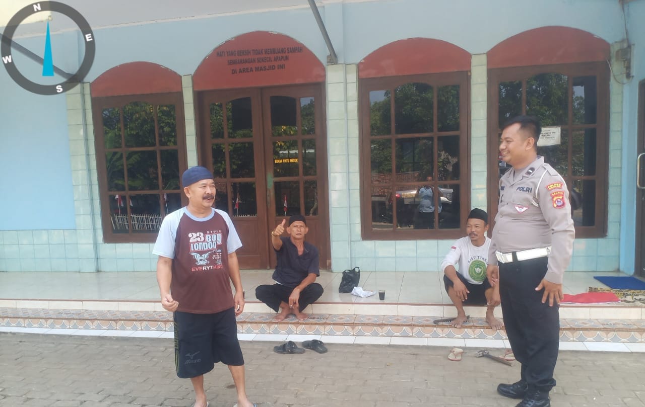 Tak Kenal Lelah, Polsek Menes Jalin komunikasi dengan Sambangi warga, Agar Kamtibmas Tetap Kondusif