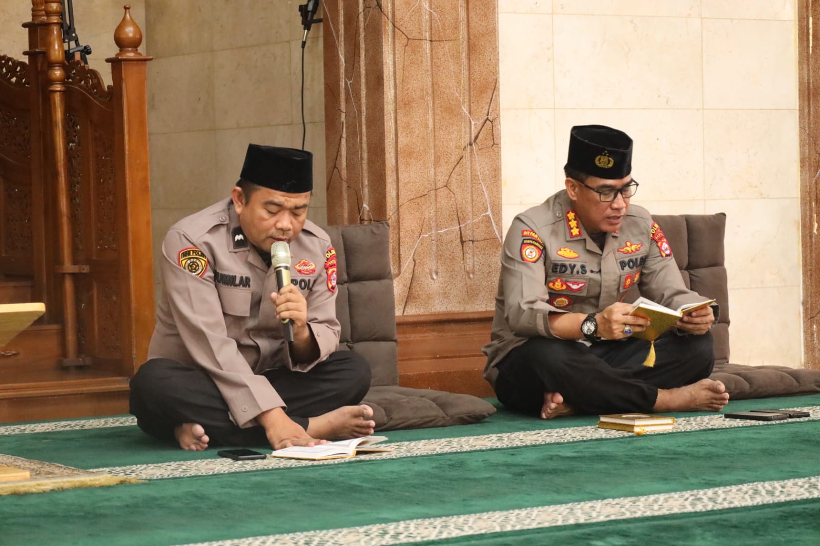 Tingkatkan Keimanan, Personel Polda Banten Ikuti Pembinaan Rohani dan Mental