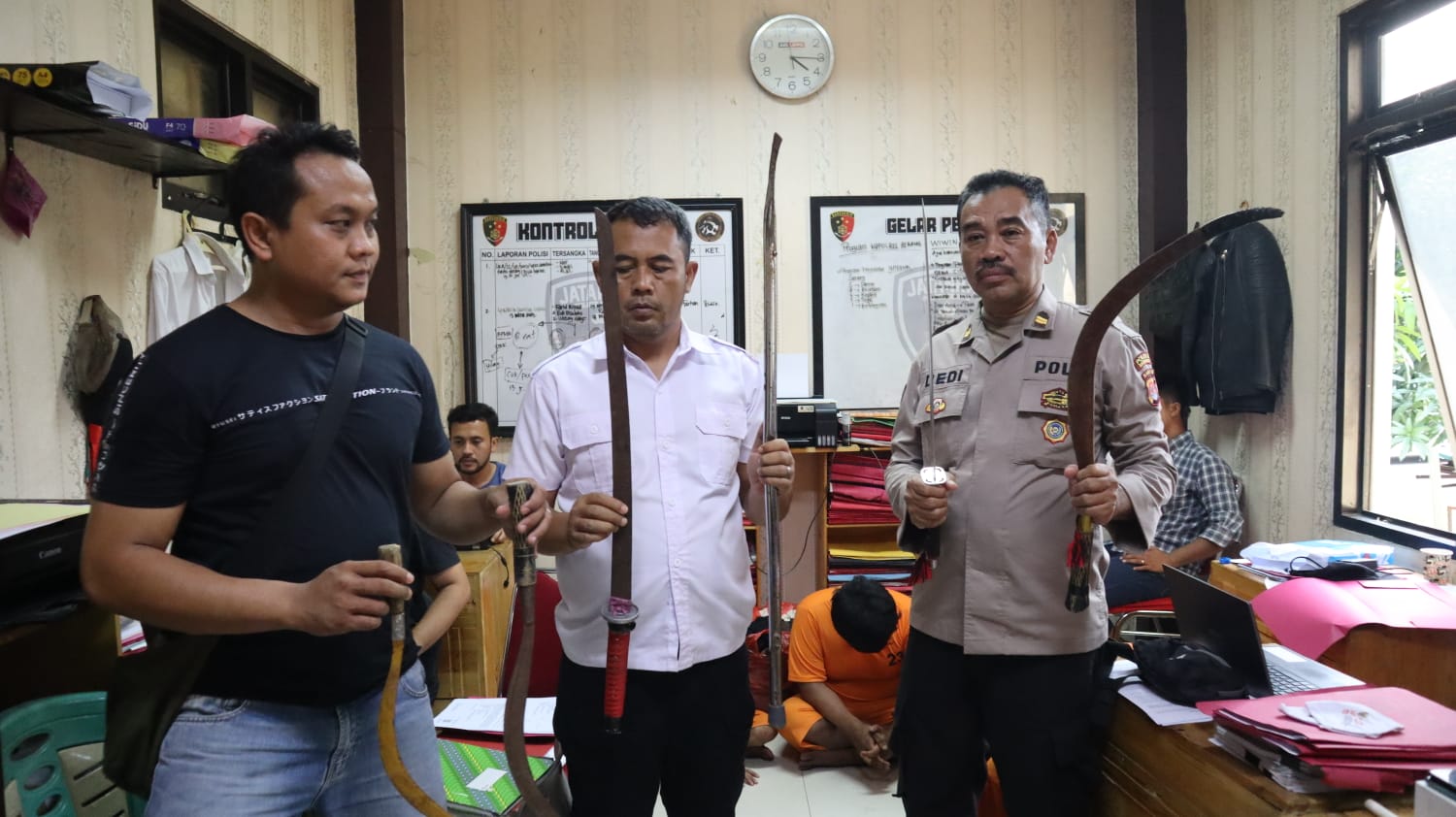 Berandalan Bermotor Berhasil Diamankan Sat Reskrim Polres Serang