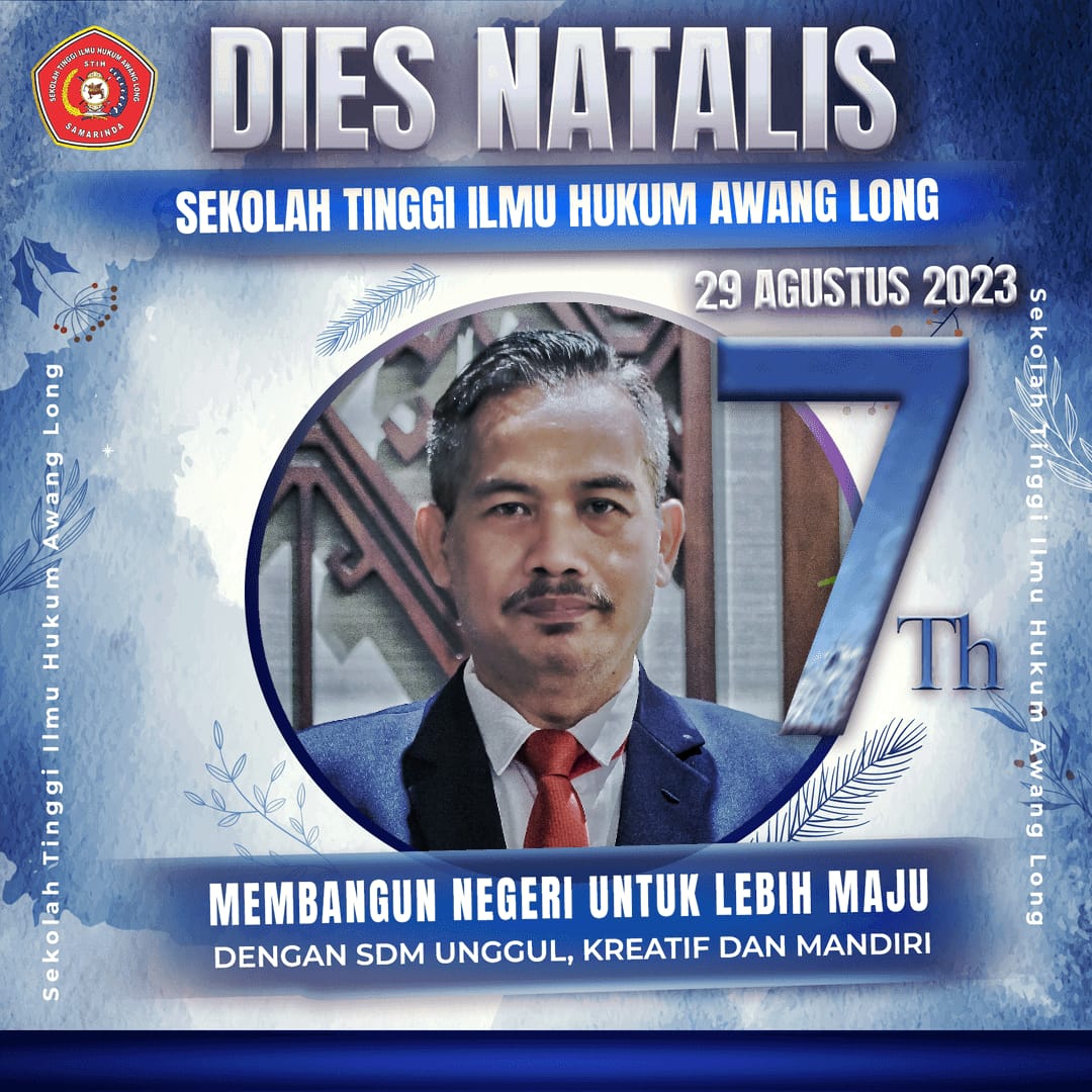 Dr.Dwi Seno mendukung STIH Awang Long menuju kampus go Internasional