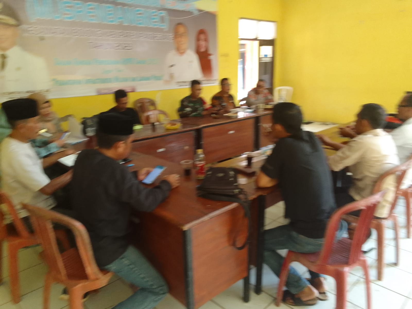 Kapolsek Bojong Ikuti Rapat Koordinasi Tingkat Kecamatan Bojong