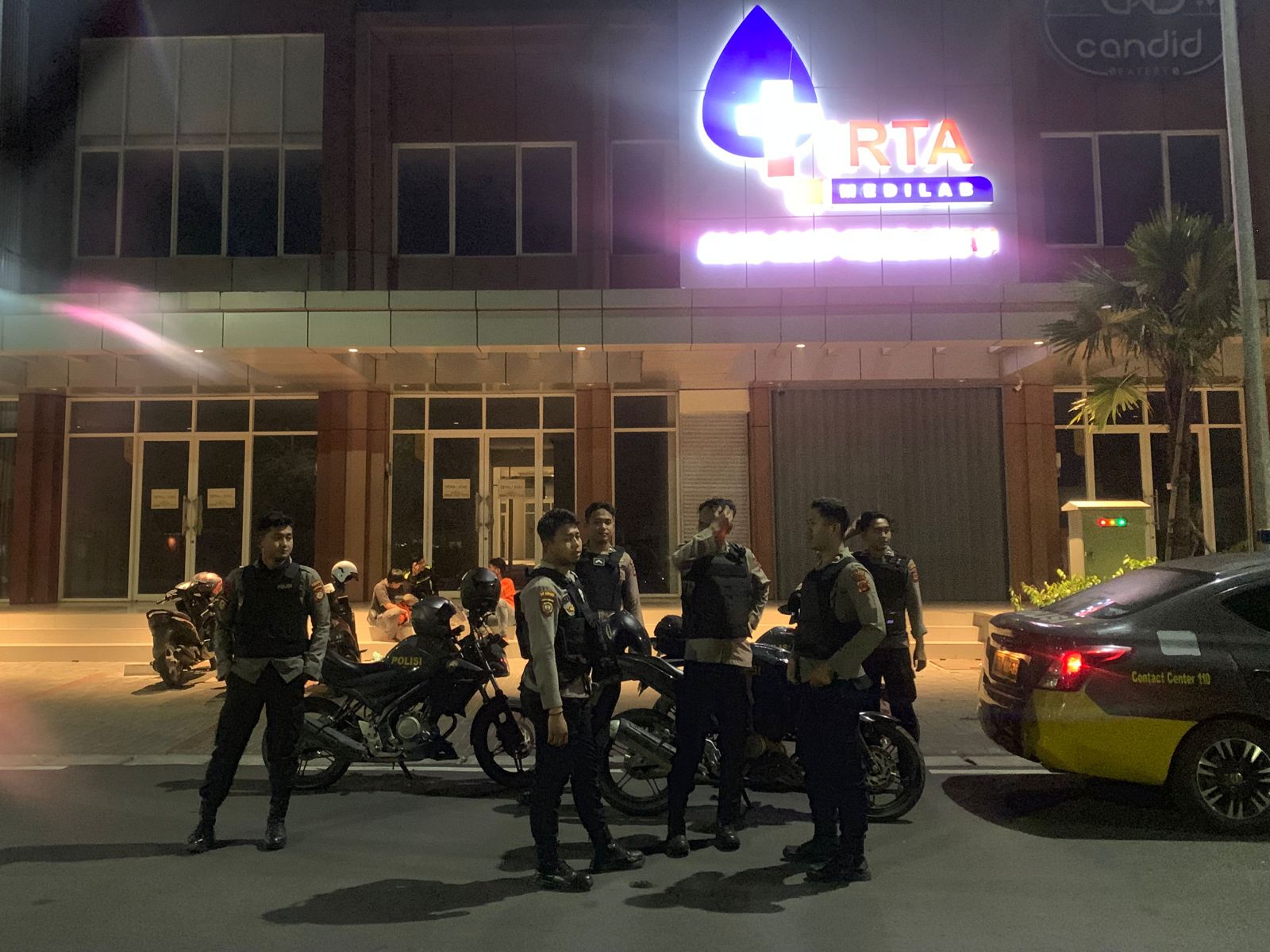 Anggota Sat Samapta Polres Karawang laksanakan Giat Patroli Malam di Wilayah Hukum Polres Karawang