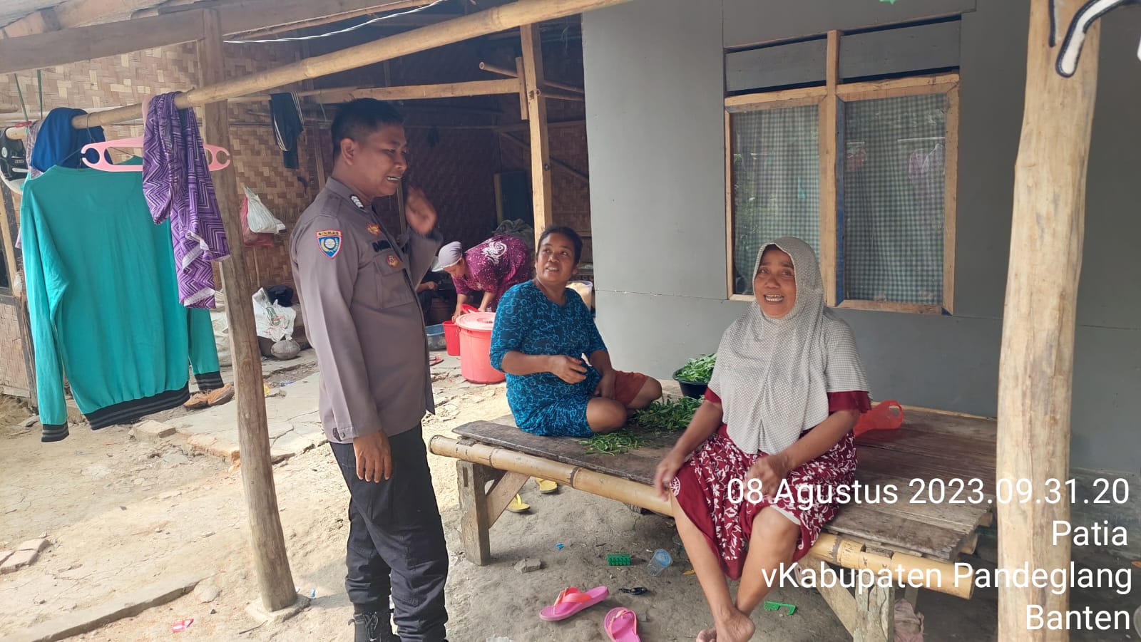 Jaga Keamanan Warga Polsek Patia Patroli KRYD
