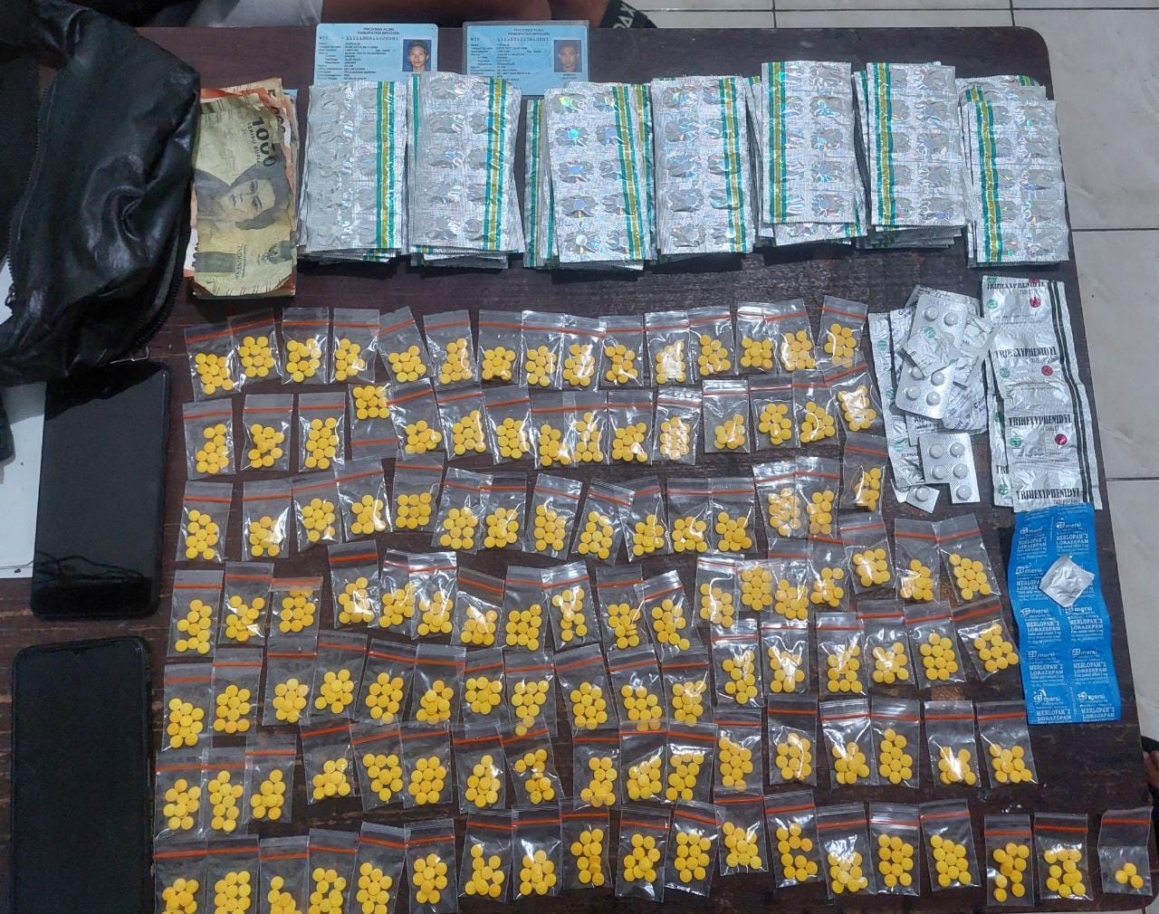 Seminggu, 5.509 Butir Obat Daftar G Disita Satresnarkoba Polres Metro Tangerang Kota, 8 Pelaku Diamankan