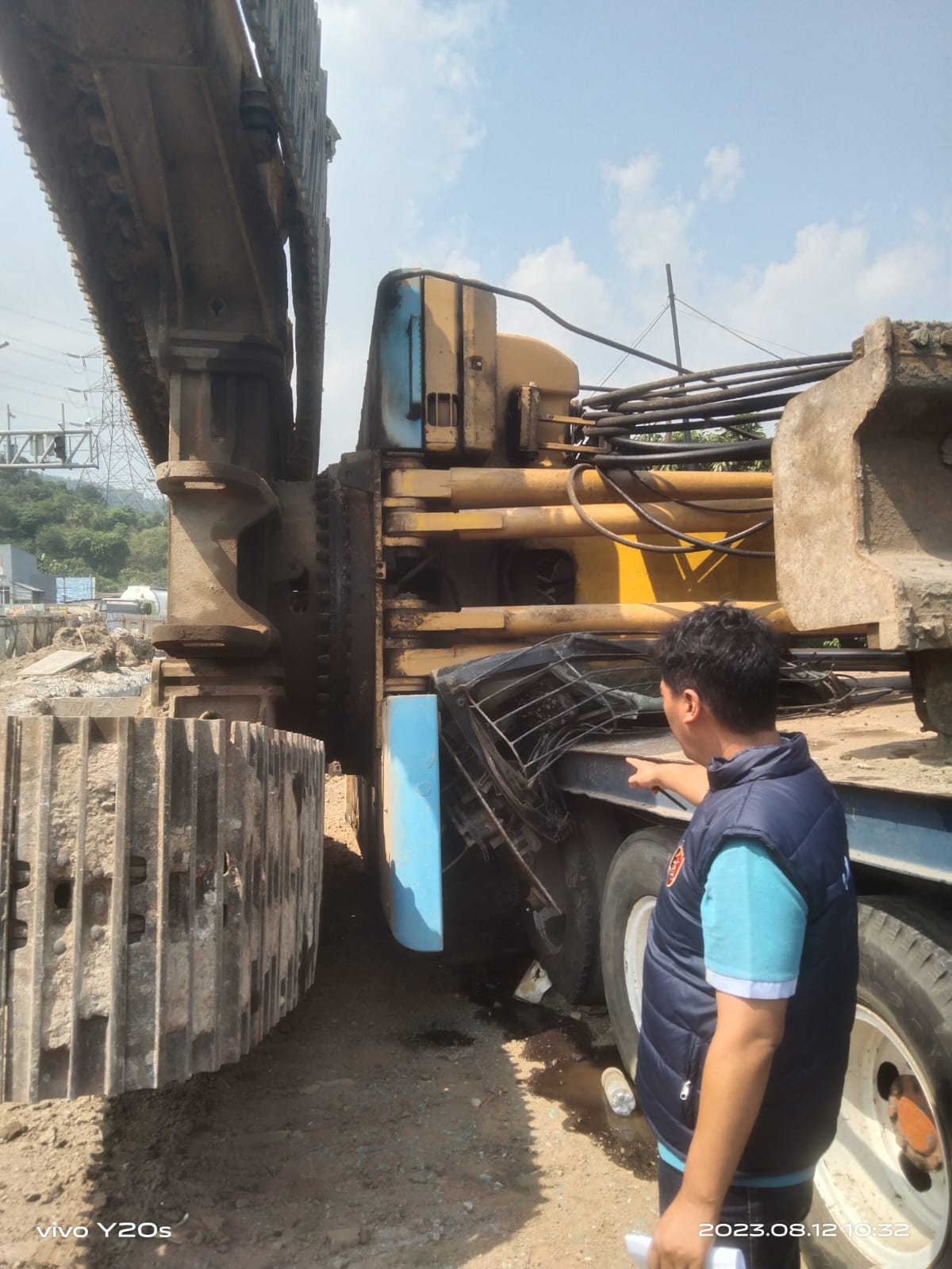 Respon Cepat, Satreskrim Polres Cilegon Polda Banten Tangani Laka Kerja