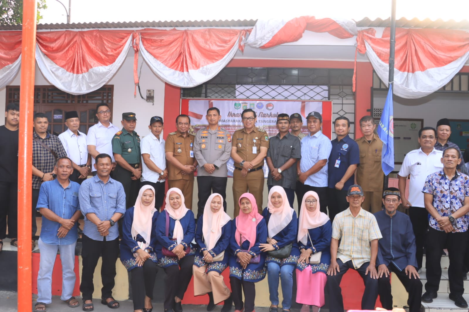 Kampung Bebas Narkoba Polres Metro Tangerang Kota, Upaya Polri Perangi Narkoba