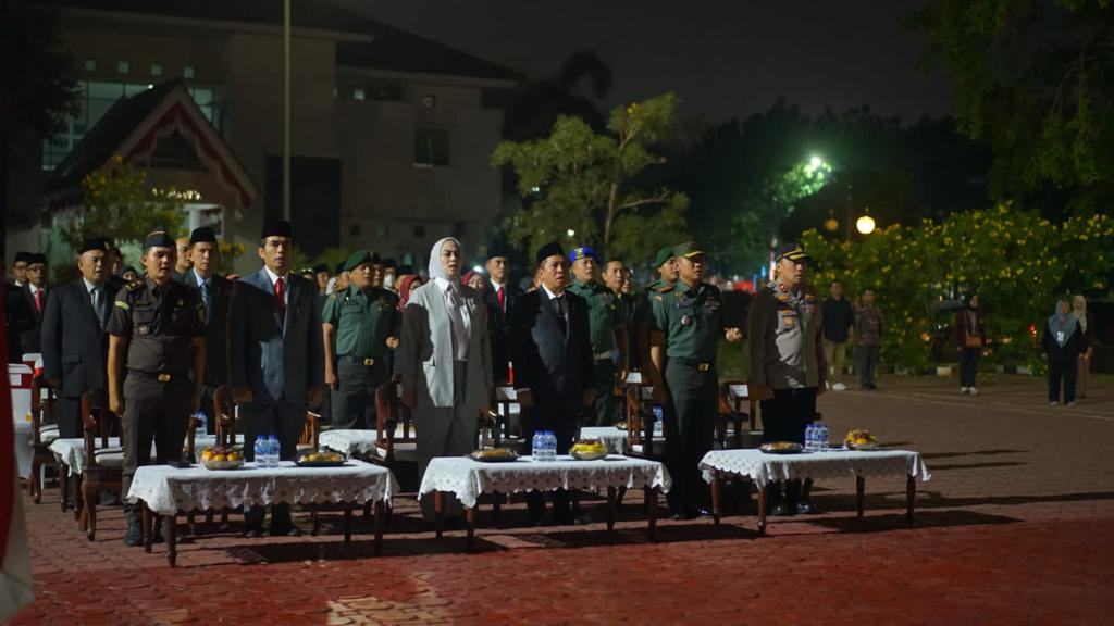 Waka Polres Karawang Hadiri Pengukuhan PASKIBRAKA Kabupaten Karawang Tahun 2023