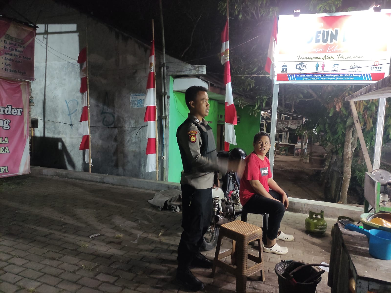 Antisipasi Kriminalitas Dengan Patroli Dialogis KRYD Polsek Petir Polres Serang